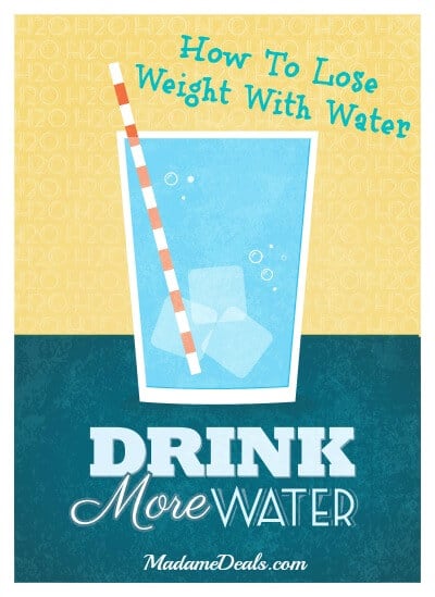 How to lose weight with water