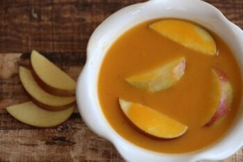 Freezer to Crockpot Sweet Potato and Apple Soup Recipe
