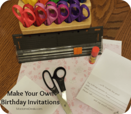 Make Your Own Birthday Invitation