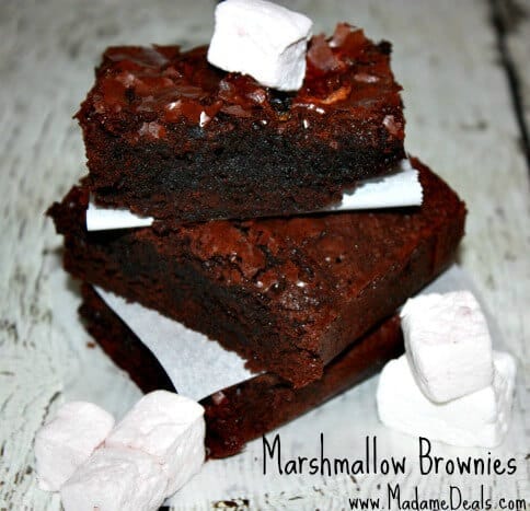 Marshmallow Brownies Recipe - Real Advice Gal