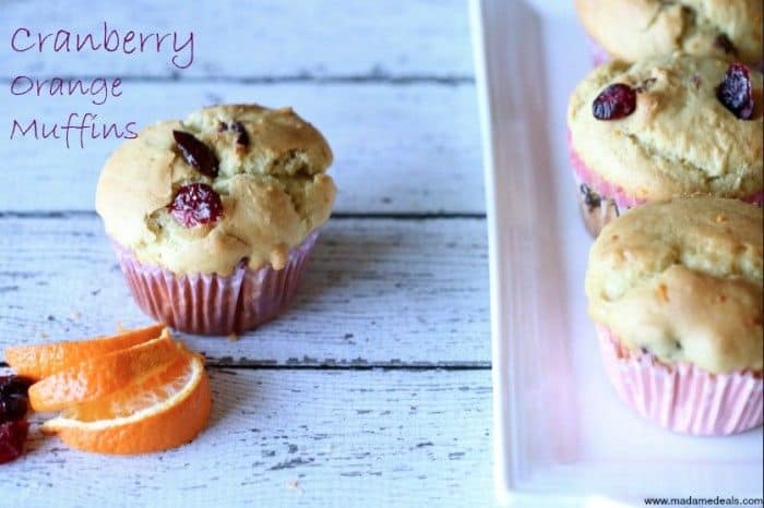 Recipe For Cranberry Muffins