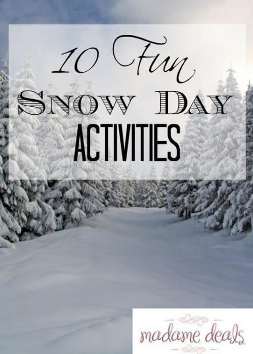 Snow Day Activities