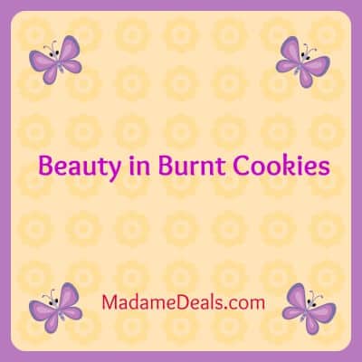 beauty in burnt cookies