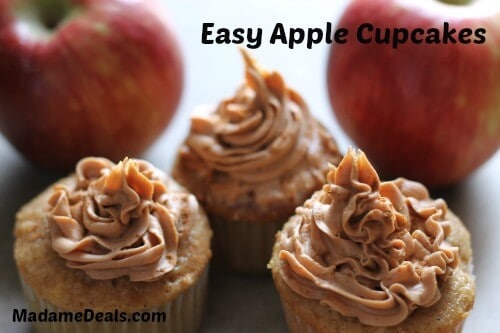 easy apple cupcakes