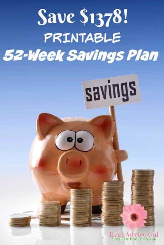 52 Week Savings Plan