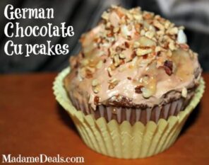 German Chocolate Cupcakes Recipe