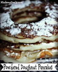 Powdered Doughnut Pancakes Recipe