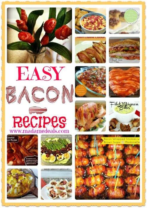 easy bacon recipes