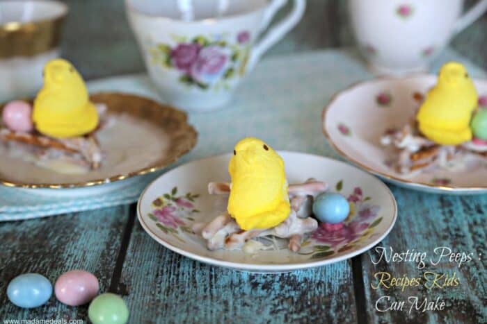 Cupcake Recipe for Kids with Peeps
