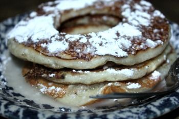 Powdered Doughnut Pancakes Recipe