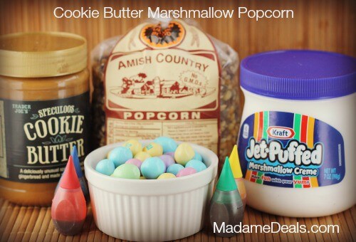 Cookie Butter Marshmallow Popcorn