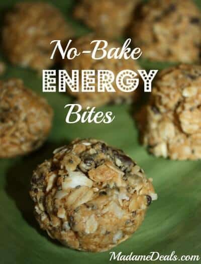 No Bake Energy Bites
