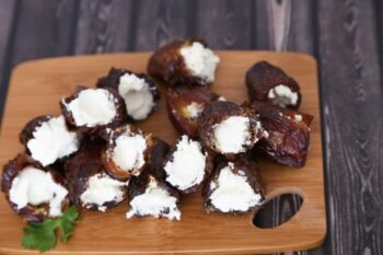 No Cook Dates with Goat Cheese Appetizer Recipe