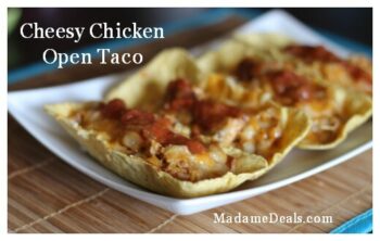 Mexican Recipes Kids Can Make: Cheesy Chicken Taco