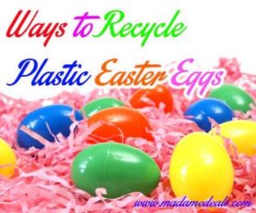 Recycle Plastic Easter Eggs