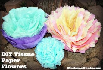 DIY Paper Flower Tissue