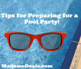 Pool Party Tips + FREE Pool Party Printable Invitations