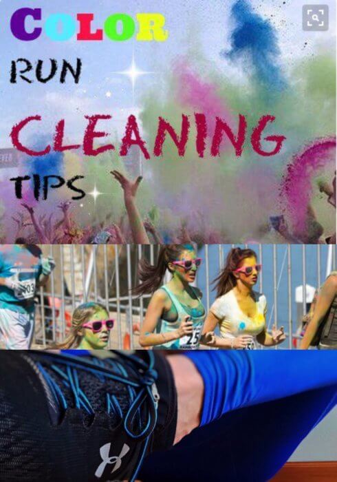 color run cleaning tips