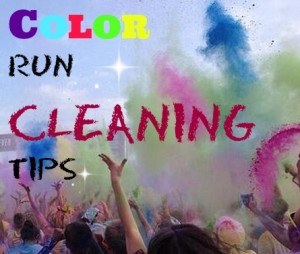 color run cleaning tips