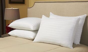 4-Pack of Hotel Madison 300-Thread-Count Down-Alternative Jumbo Pillows