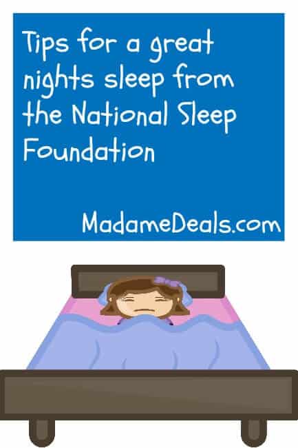 Tips For A Great Nights Sleep From The National Sleep Foundation Real Advice Gal 0455