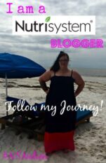 Starting my journey to Lose Weight with Nutrisystem