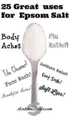 Epsom Salt Uses