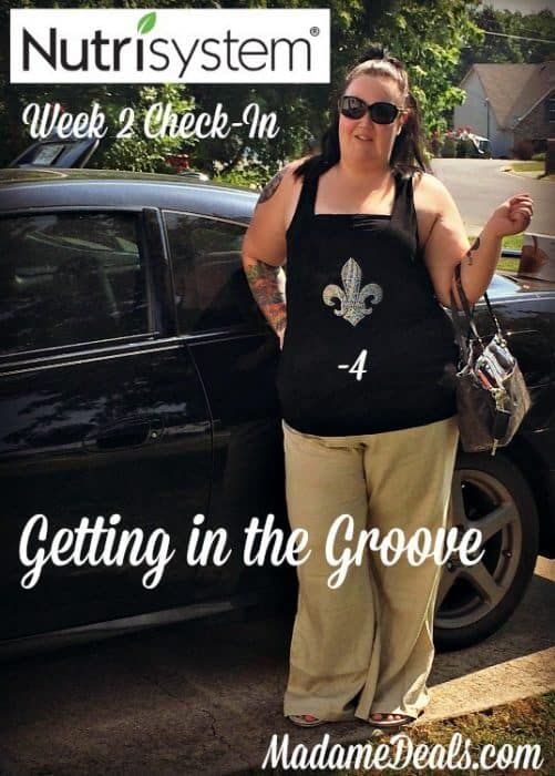 Nutrisystem Week 2 Check-in: Getting in the Groove