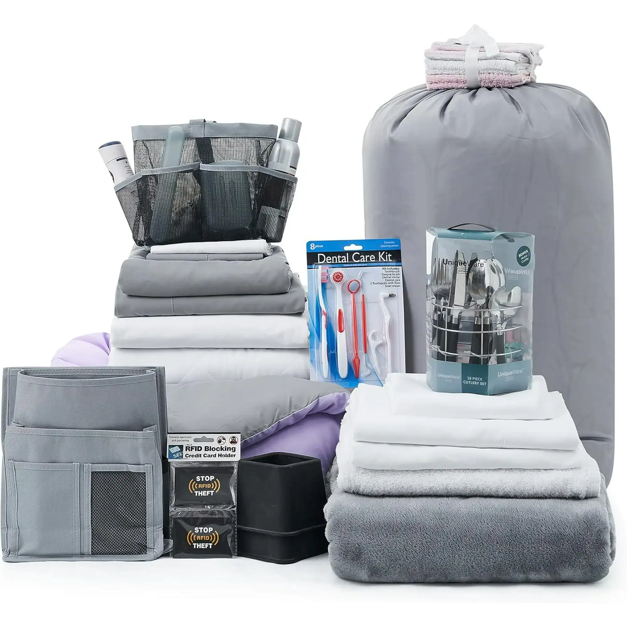 44-Piece College Dorm Essentials Package