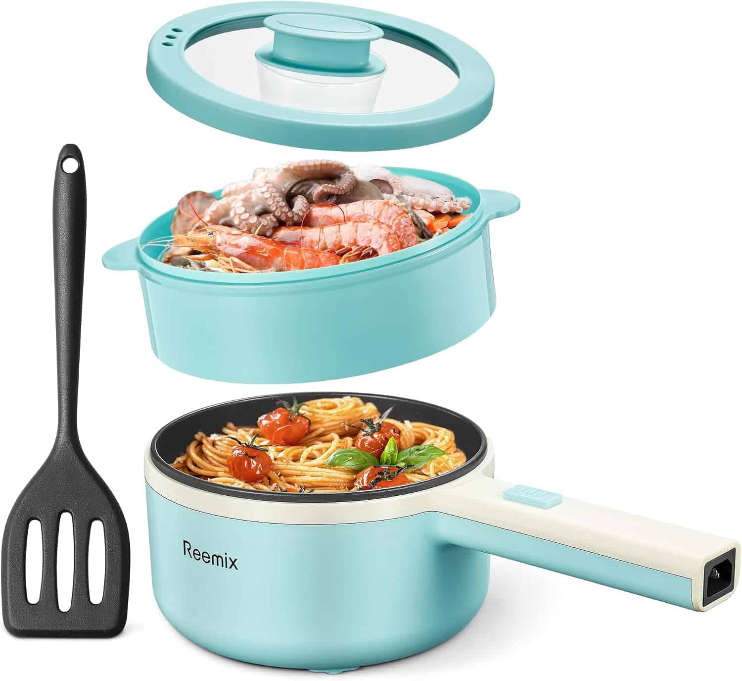 Back to College Dorm Room Packages 63 Electric Hot Pot with Steamer