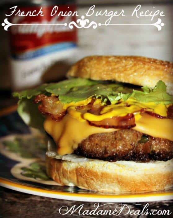 French Onion Burger Recipe