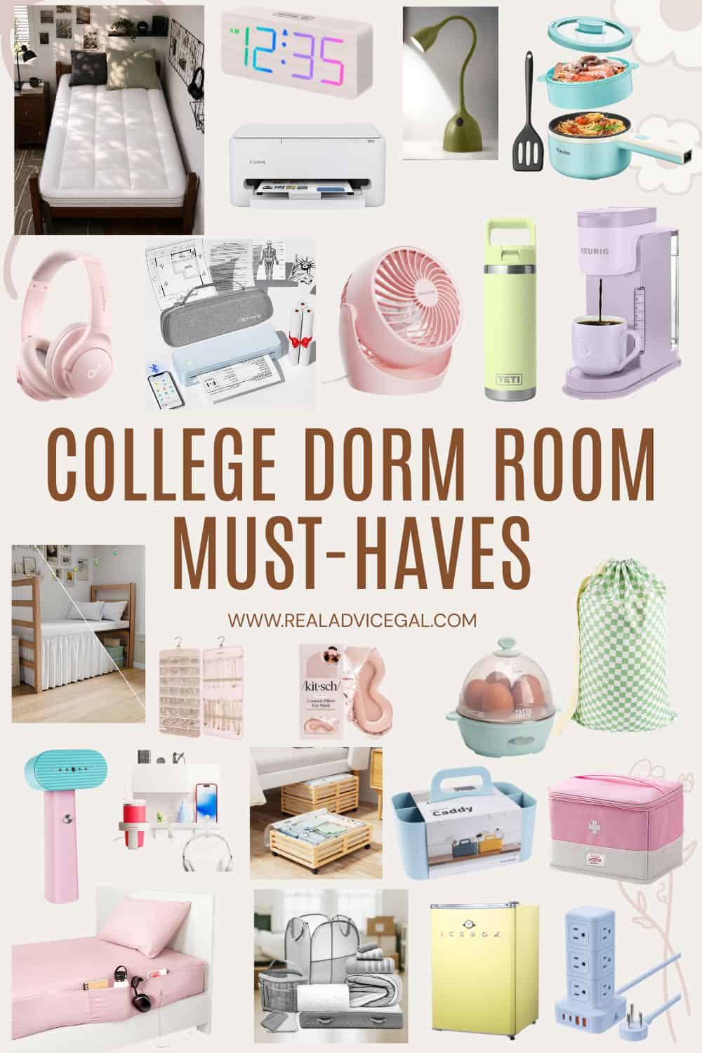 Back to College Dorm Room Packages 42 Dorm Room Essentials