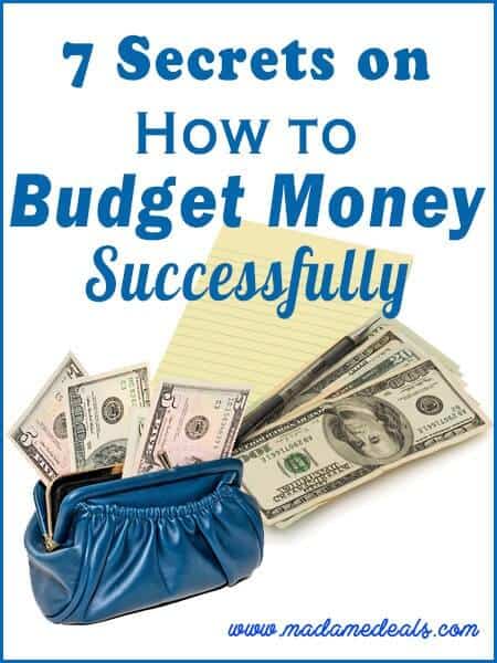 how to budget money
