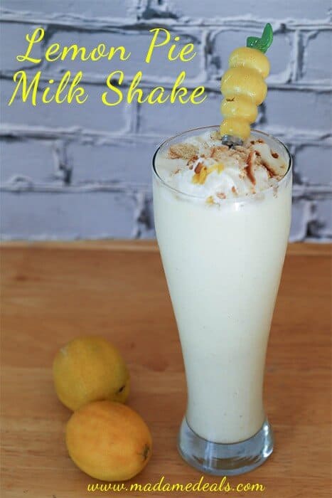 lemon pie milk shake recipe