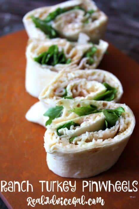 Ranch Turkey Pinwheels Recipe