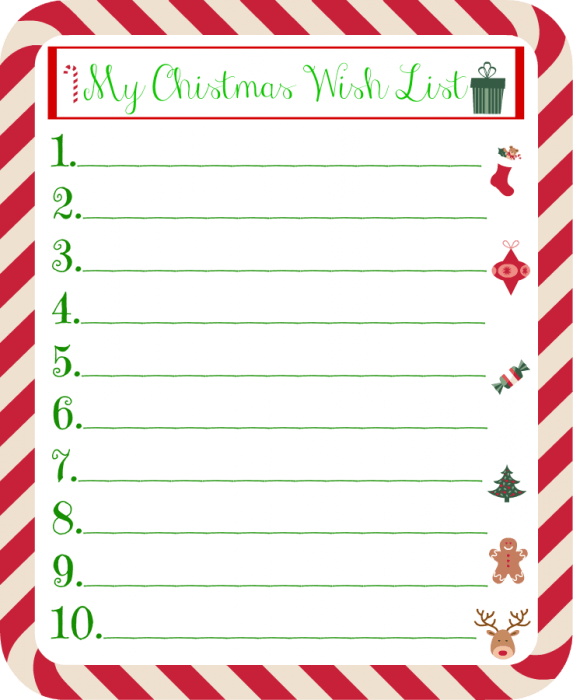 Christmas-list