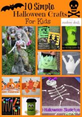 10 Simple Halloween Crafts for Kids