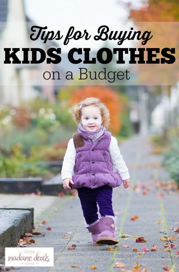 Tips for Buying Kids Clothes on a Budget