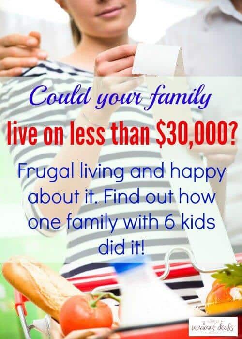 Frugal Living Ideas – Living On $30,000 a Year
