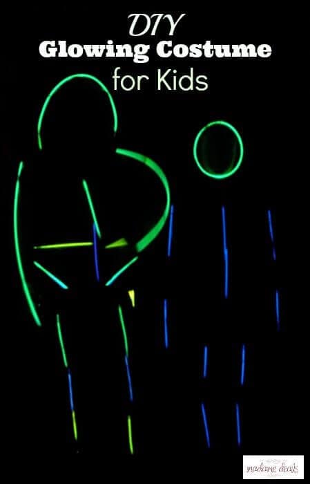 Glowing Halloween Costume DIY