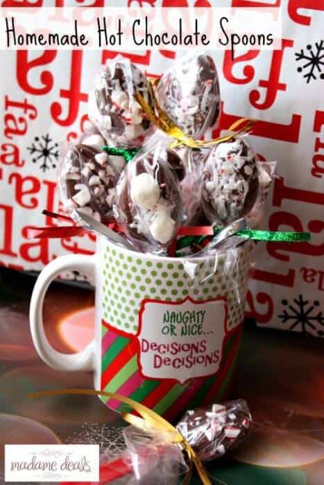 Holiday Recipe Kids Can Make: Homemade Hot Chocolate Spoons
