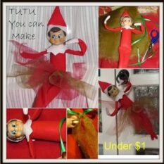 Elf on the Shelf Idea – Elf Tutu Costume