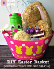 Easy Silhouette Machine Project Fun Easter Bunny Baskets – EasterBasket Ideas