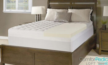 Comforpedic Beautyrest 4.5″ Quilted Top Memory Foam Topper Review
