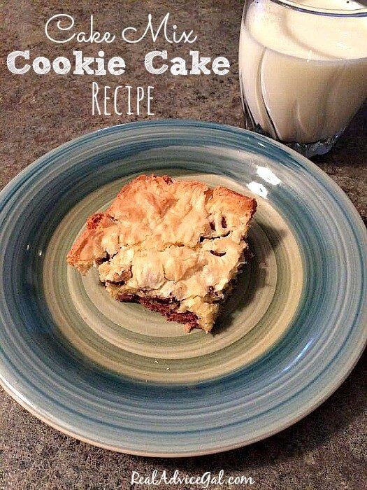 Cake Mix Cookie Recipe