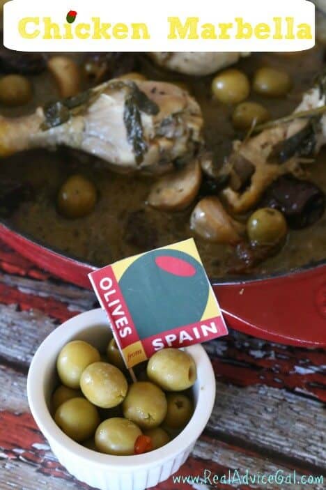 Chicken Marbella Recipe with Olives