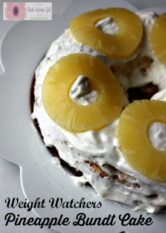 Weight Watchers Pineapple Bundt Cake Recipe