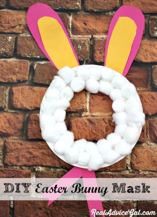 Easy Easter Bunny Paper Plate Craft