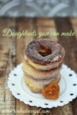 Easy Cinnamon Sugar Doughnuts Recipe