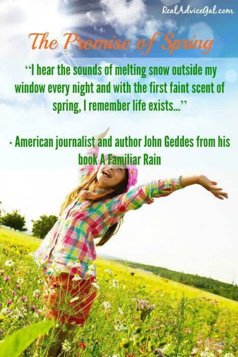 Karla’s Korner: The Promise of Spring